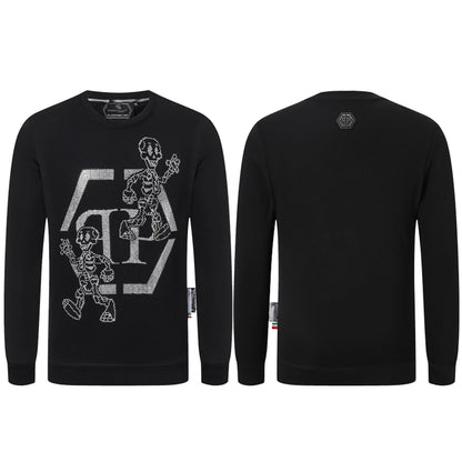 New-2025ss Skull Print Sweatshirt