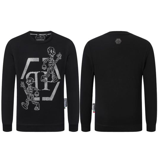 New-2025ss Skull Print Sweatshirt