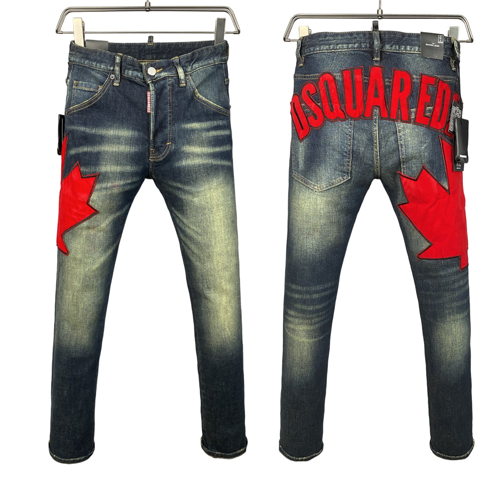 New-DSQ2 2026SS Blue Ripped Jeans