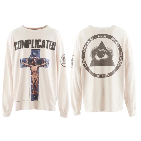 New-Saint Michael 2024ss Long-sleeved T-shirt