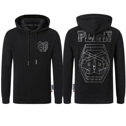 New- 25ss Black Hoodie