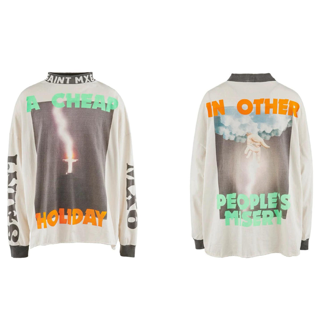 New-Saint Michael Long-sleeved T-shirt