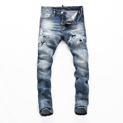 New-DSQ2 Ink splash 2024ss Jeans