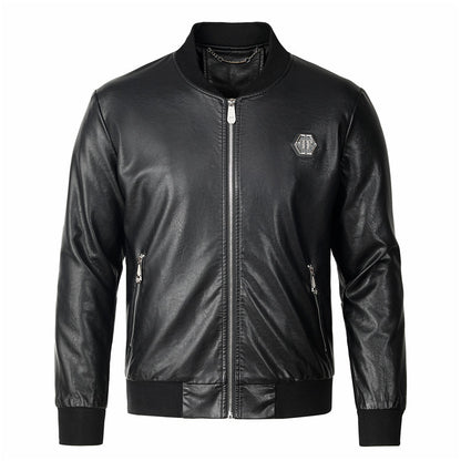 New- Black Genuine leather Jacket