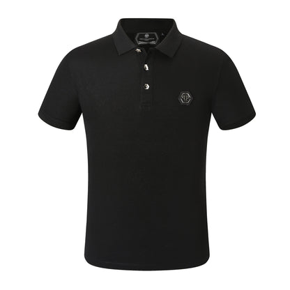 New- 2025ss Black POLO shirt