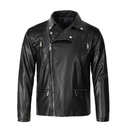 New- Black Genuine leather Jacket