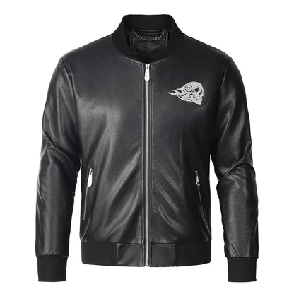 New- Black Genuine leather Jacket