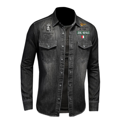 New-DSQ2 Black 2024ss Denim Jacket
