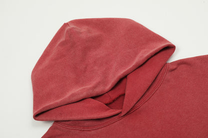 New-Saint Michael 2024ss Red Hoodie