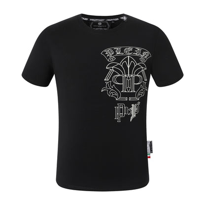 PIEIN  2025ss Skulls Prints T-Shirt