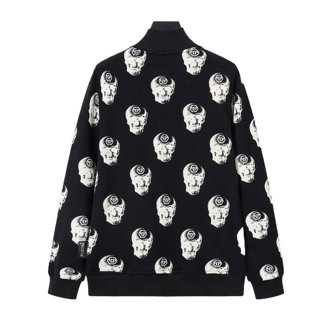 PIEIN Black Print Hoodie