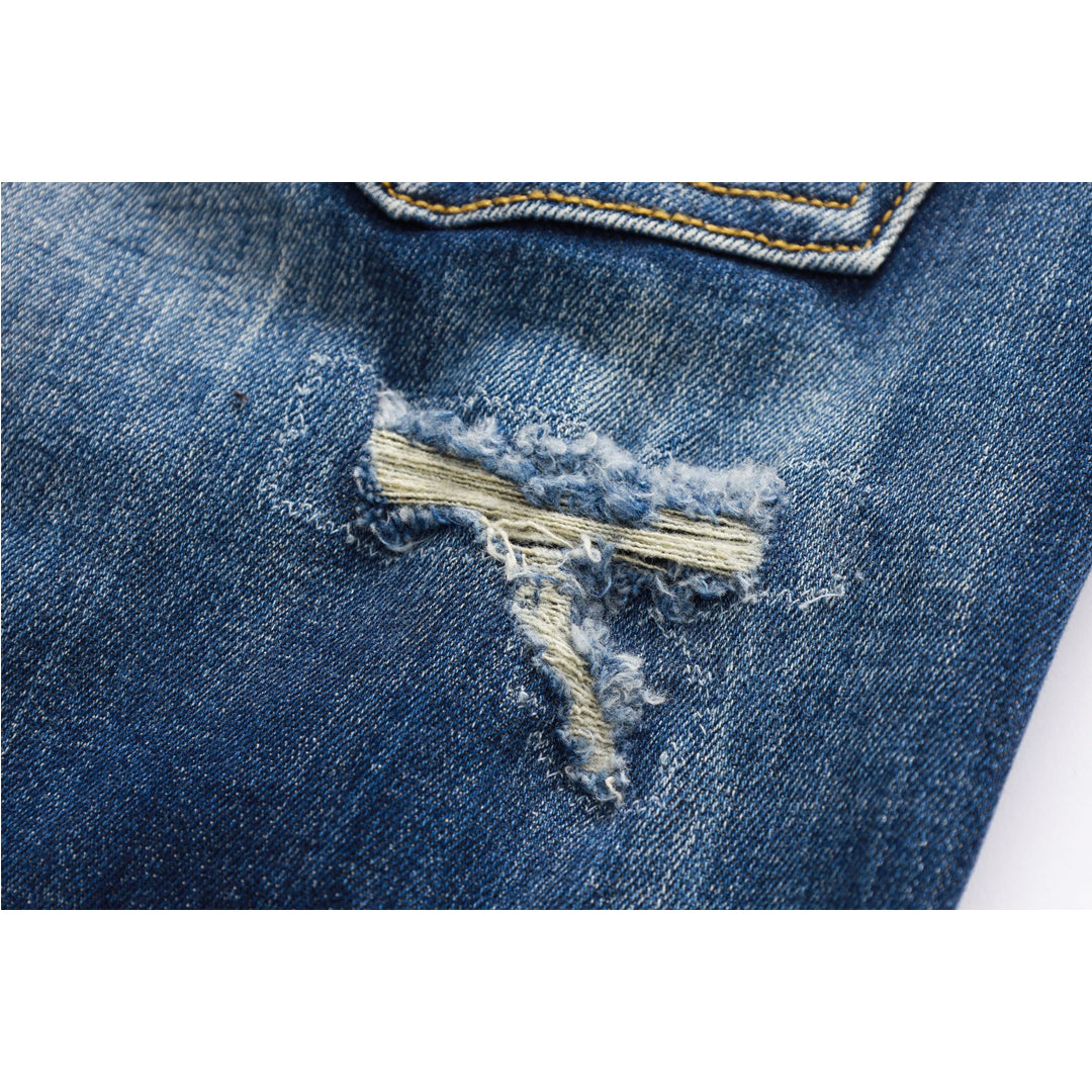 New-DSQ2 Fashion Holes Jeans