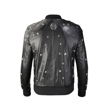 New- Men Cowhide Jacket