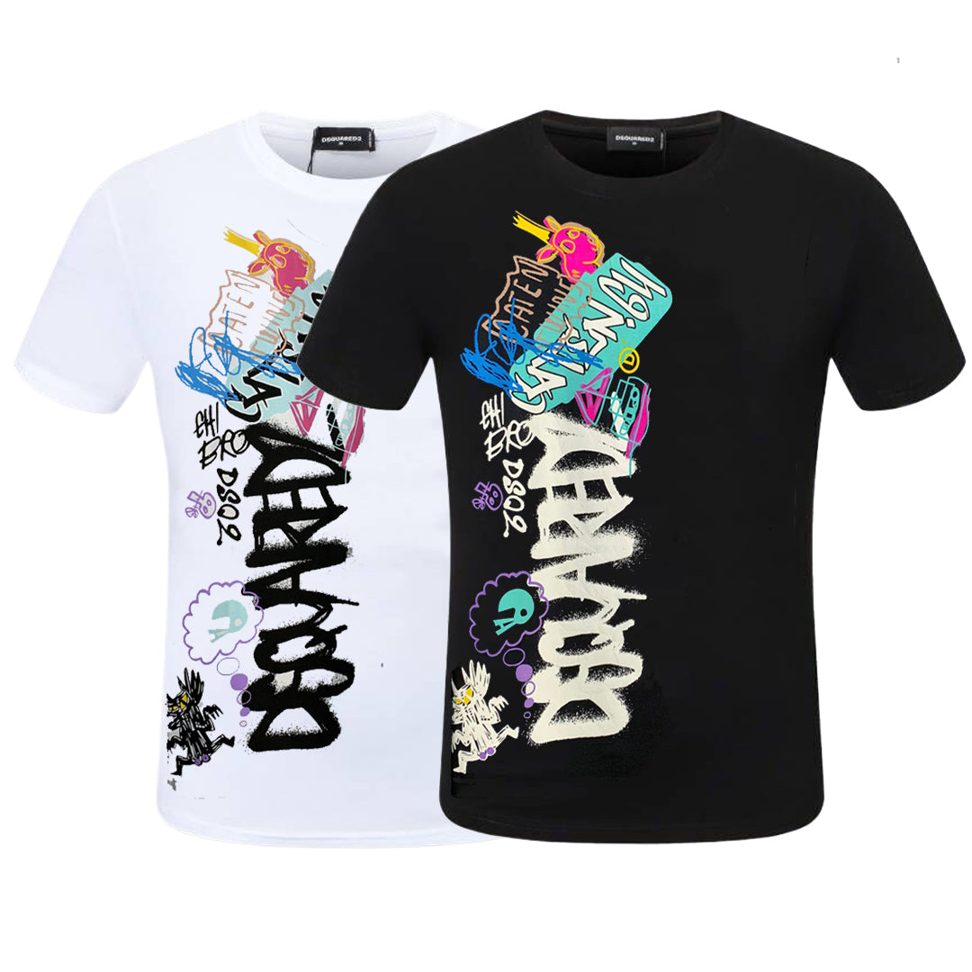 New-D2 Embroidery 2025ss T-Shirt