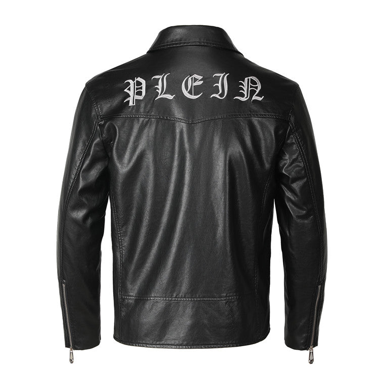 New- Black Genuine leather Jacket