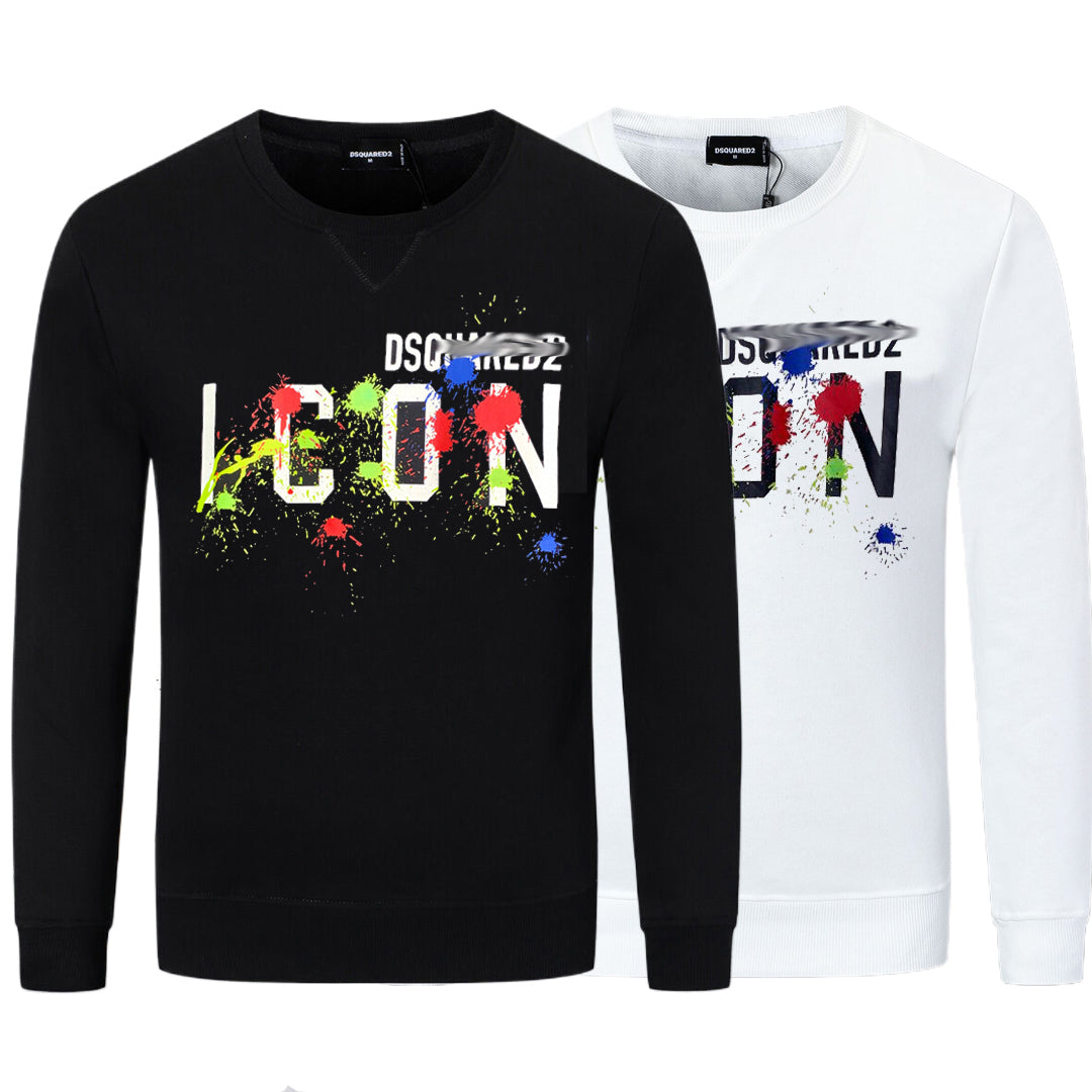 New-DSQ2 24ss Printing Sweatshirt