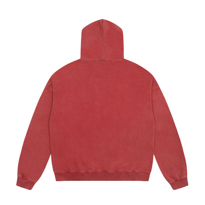 New-Saint Michael 2024ss Red Hoodie