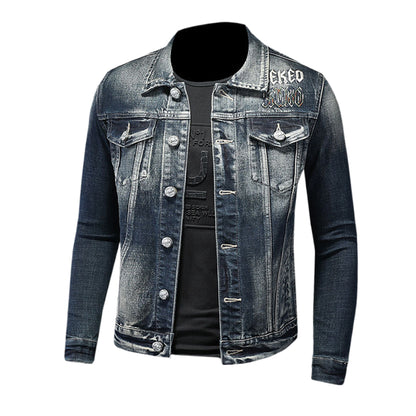 New-DSQ2 Black Denim Jacket
