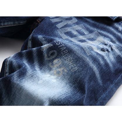 Neu-DSQ2 24SS bedruckte Jeans
