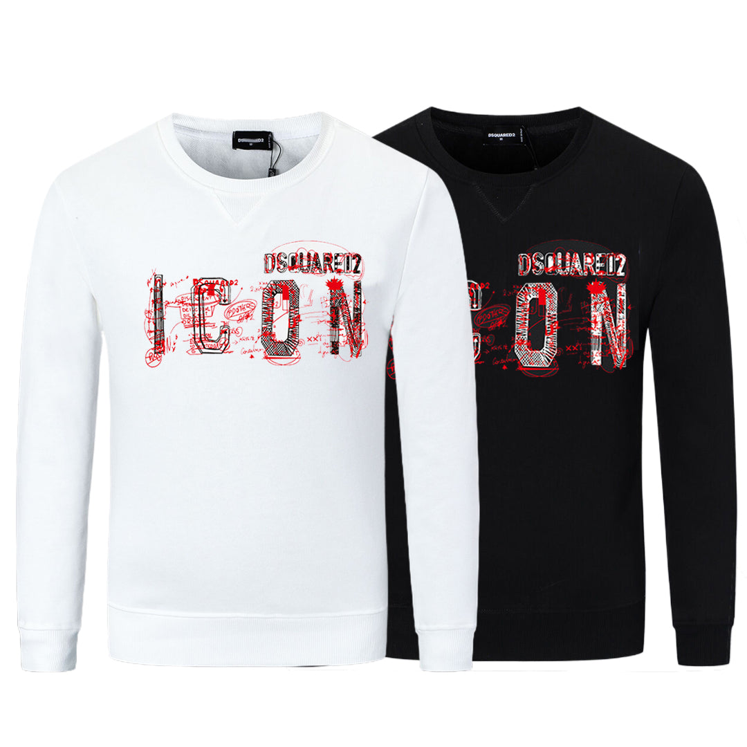 New-DSQ2 25ss Printing Sweatshirt