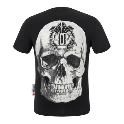 PIEIN  2025ss Skulls Prints T-Shirt