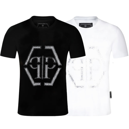 PIEIN  2025 Skulls Prints T-Shirt
