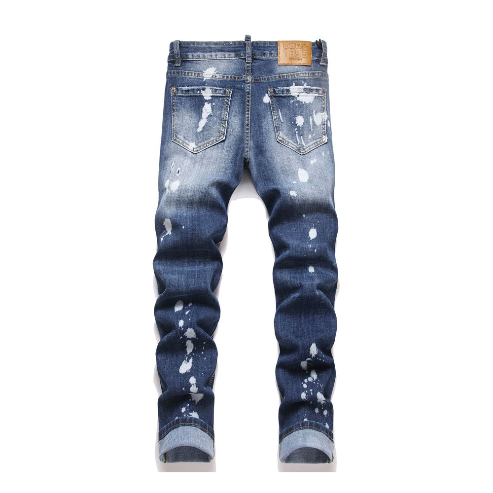New-DSQ2 Personality Holes Jeans