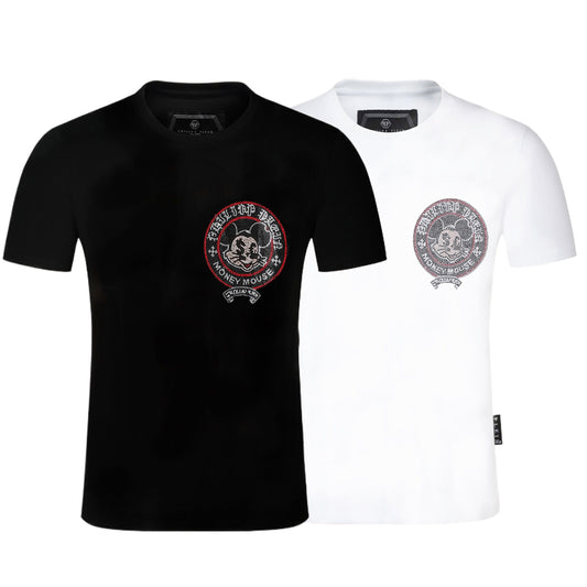 PIEIN Skulls Prints T-Shirt