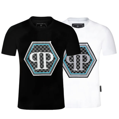 PIEIN LOGO Rhinestones T-Shirt