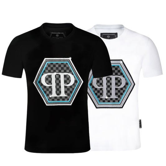 PIEIN LOGO Rhinestones T-Shirt