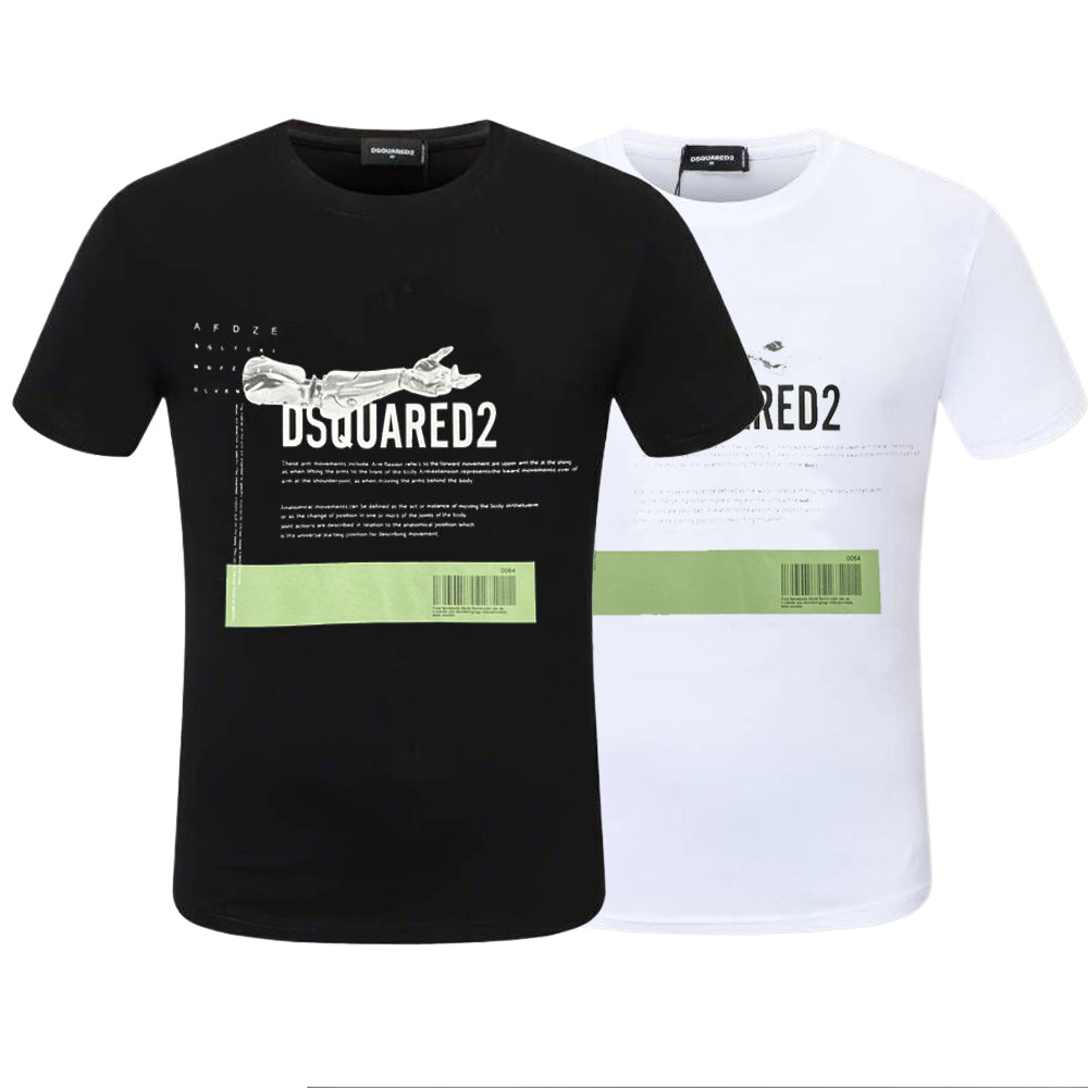 New-D2 Print 2025ss T-shirt