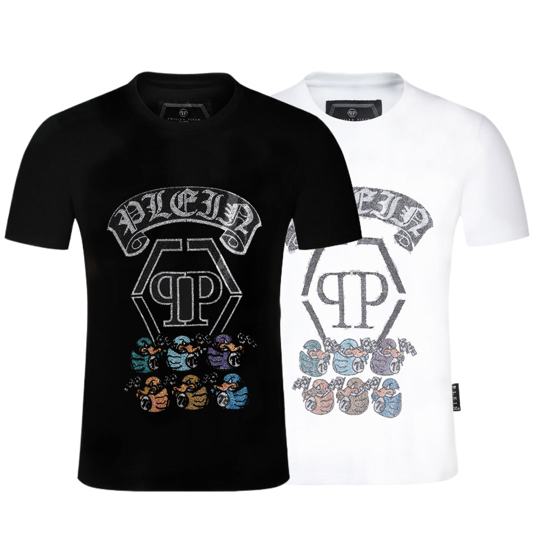 PIEIN Skulls Prints T-Shirt