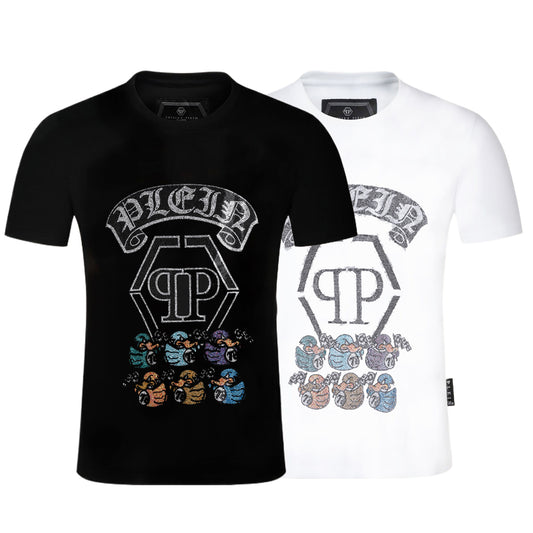 PIEIN Skulls Prints T-Shirt