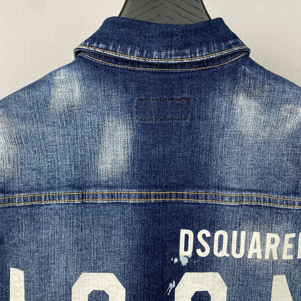 New-DSQ2 2025ss Man Denim Jacket