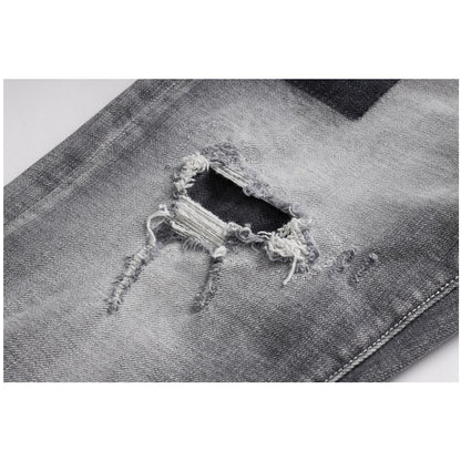 New-DSQ2 Washed furious gray Jeans