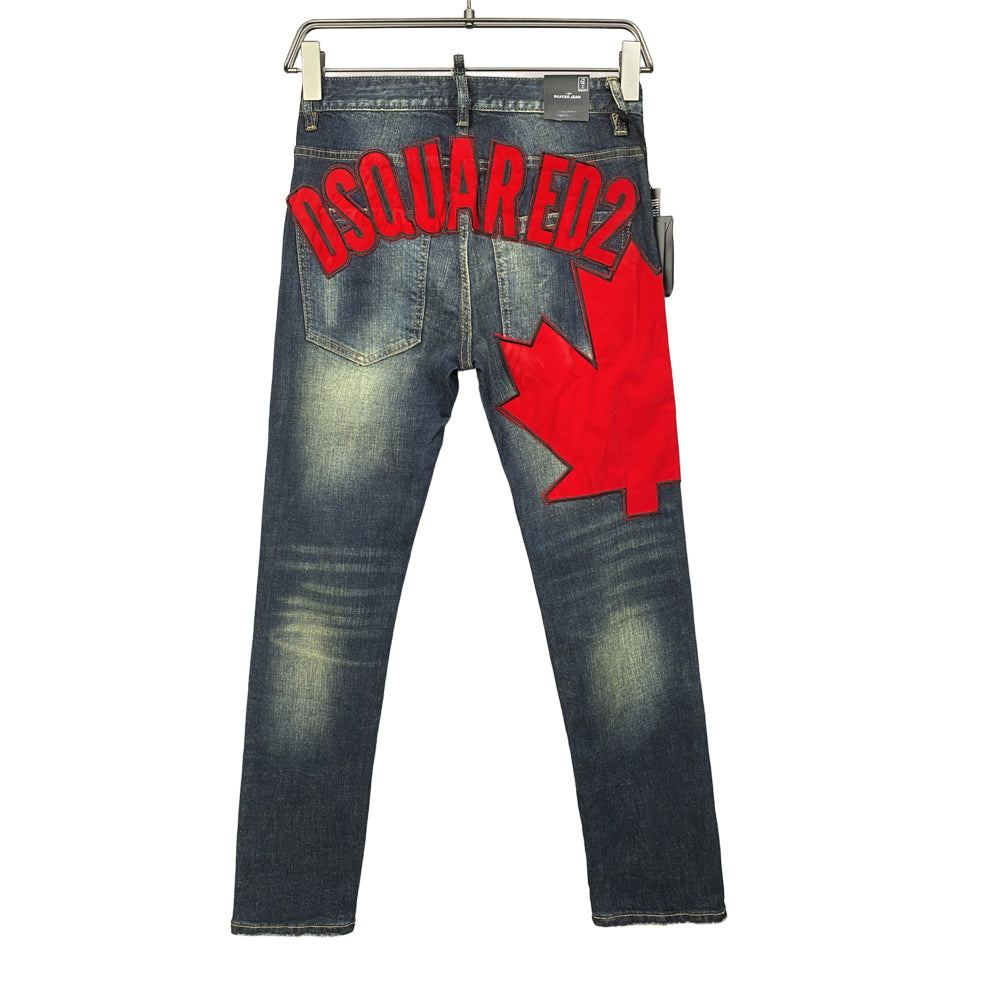 New-DSQ2 2026SS Blue Ripped Jeans