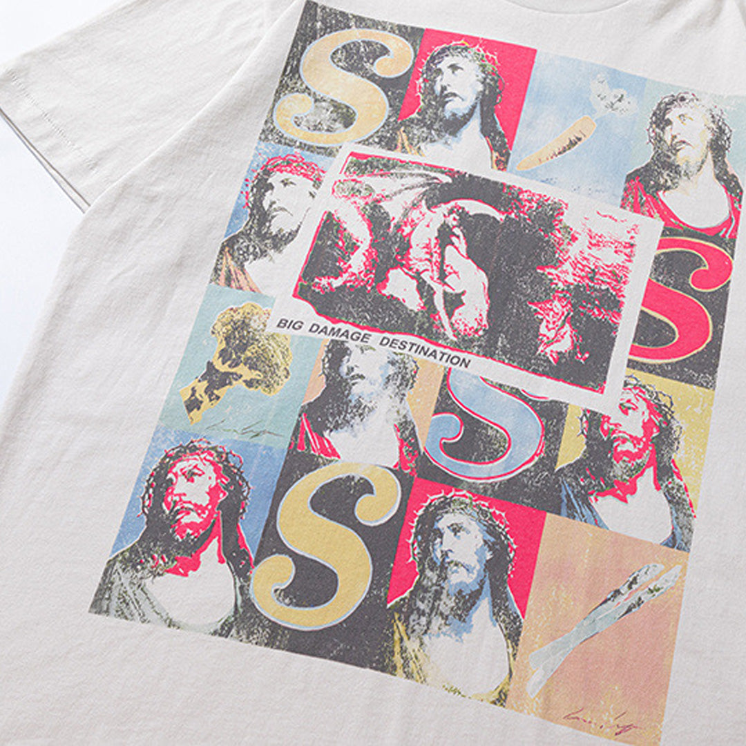 New-Saint Michael 2024ss T-shirt