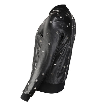 New- Men Cowhide Jacket