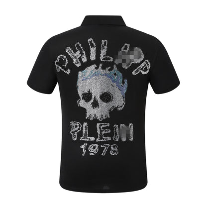 New-Hot stamp POLO shirt