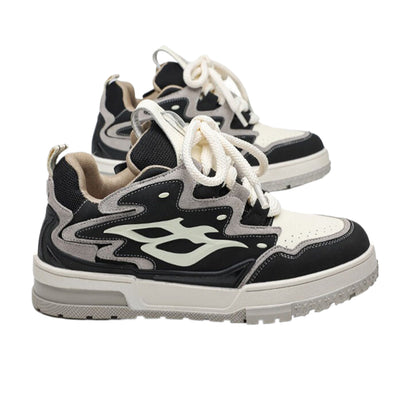 retro sports skate shoes