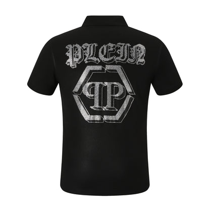 New- 2025ss Black POLO shirt