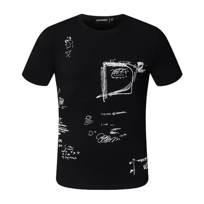 New-D2 2025SSPrint T-shirt