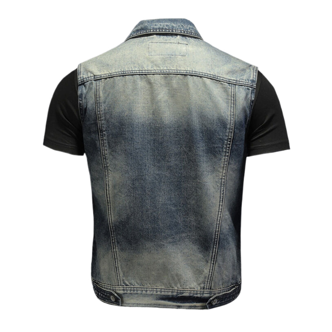 New-DSQ2 24ss cowboy Denim vest