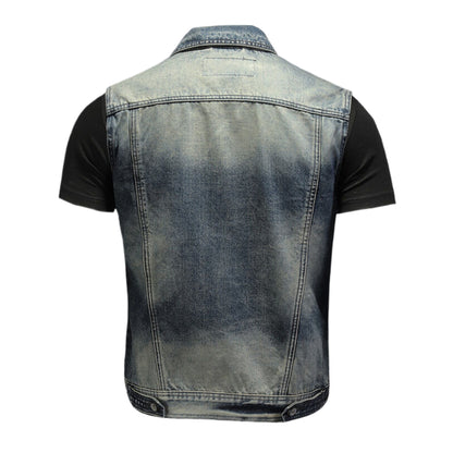 New-DSQ2 24ss cowboy Denim vest