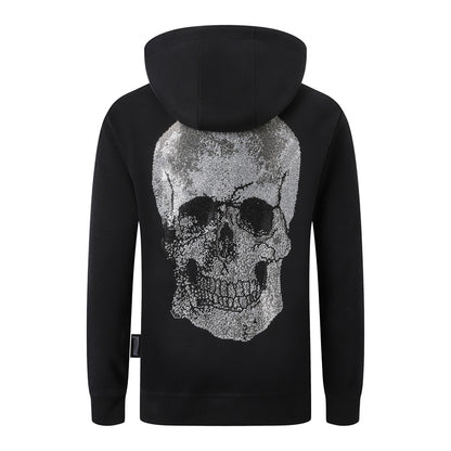 New- 2025ss Black Printed Hoodie