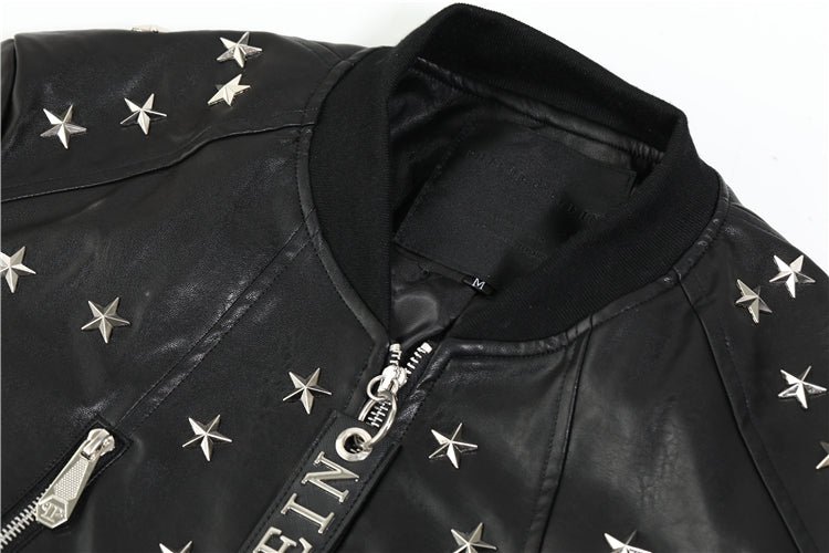 New- Men Cowhide Jacket
