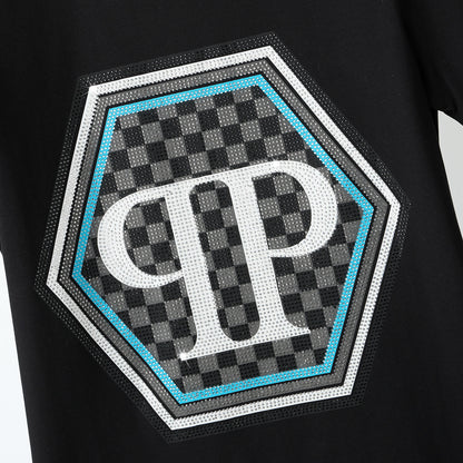 PIEIN LOGO Rhinestones T-Shirt