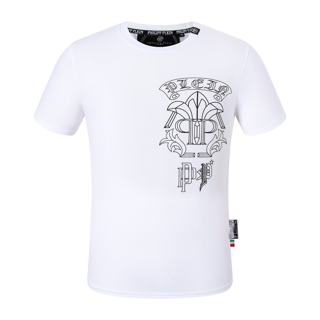 PIEIN  2025ss Skulls Prints T-Shirt