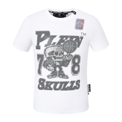 New- LOGO Rhinestones T-Shirt