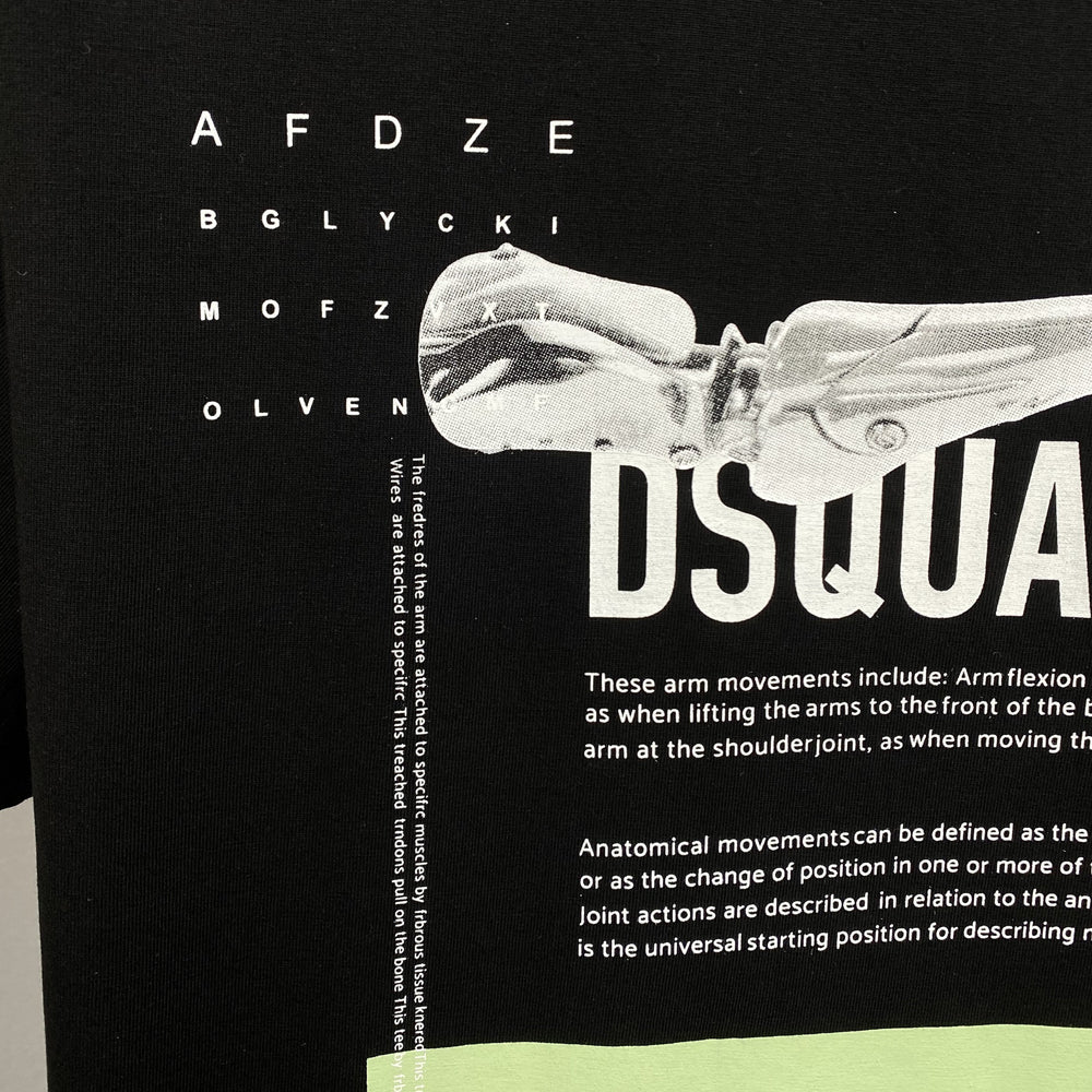 New-D2 Print 2025ss T-shirt